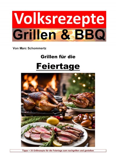 'Cover von Volksrezepte Grillen und BBQ – Grillen für die Feiertage'-Cover