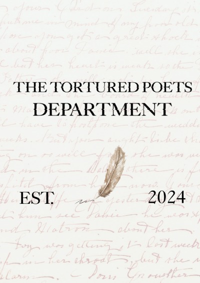 'Cover von The Tortured Poets Department Notizbuch'-Cover