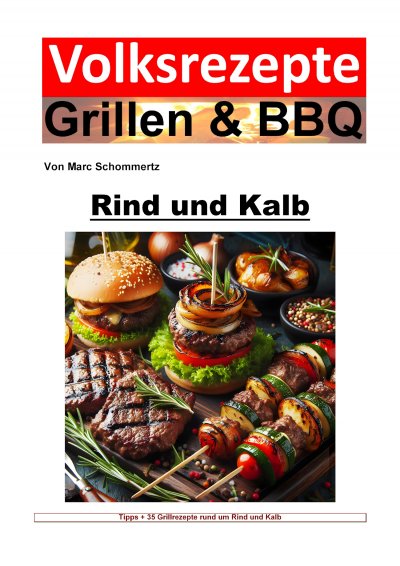 'Cover von Volksrezepte Grillen und BBQ – Rind und Kalb'-Cover