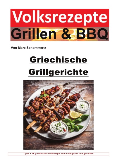 'Cover von Volksrezepte Grillen und BBQ – Griechische Grillgerichte'-Cover