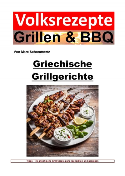 'Cover von Volksrezepte Grillen und BBQ – Griechische Grillgerichte'-Cover