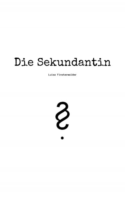 'Cover von Die Sekundantin'-Cover