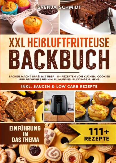 'Cover von XXL Heißluftfritteuse Backbuch'-Cover