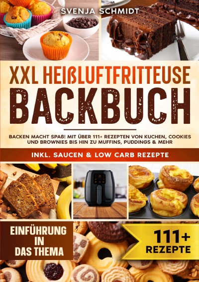 'Cover von XXL Heißluftfritteuse Backbuch'-Cover