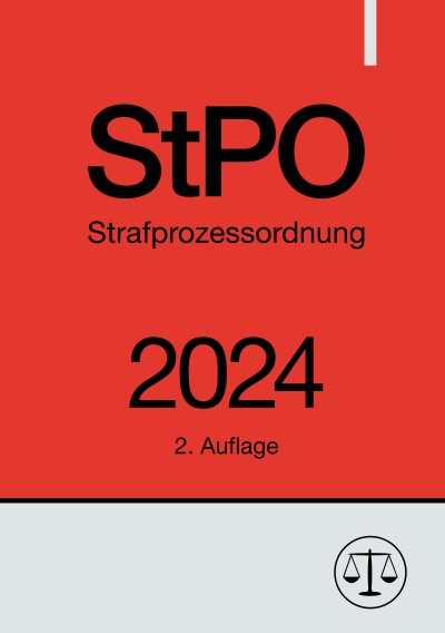 'Cover von Strafprozessordnung – StPO 2024'-Cover