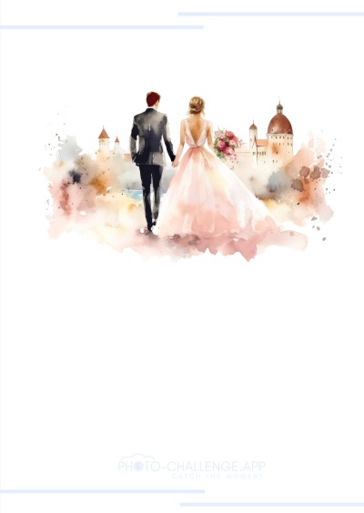 'Cover von Hochzeit Photo-Challenge – White Design'-Cover