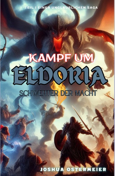 'Cover von Kampf um Eldoria – Schwerter der Macht'-Cover