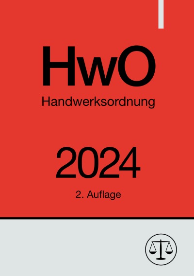 'Cover von Handwerksordnung – HwO 2024'-Cover