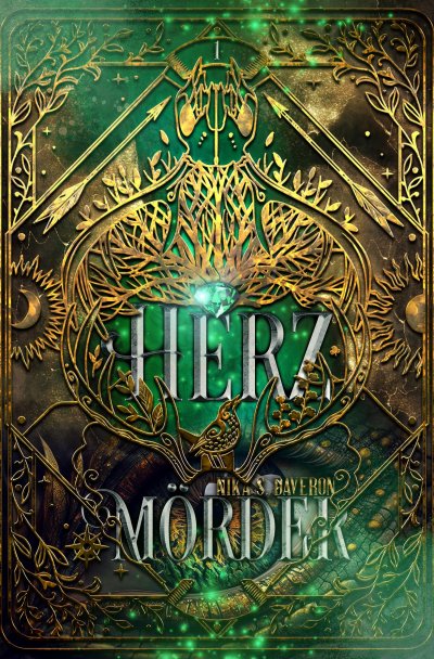 'Cover von Herzmörder: Knisternde Dark Fantasy Romance (Ashitara-Chroniken 1)'-Cover