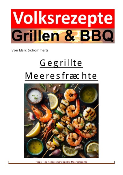 'Cover von Volksrezepte Grillen und BBQ –  Gegrillte Meeresfrüchte'-Cover