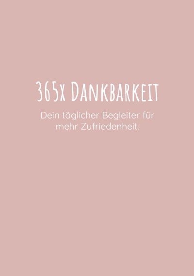 'Cover von 365x Dankbarkeit'-Cover