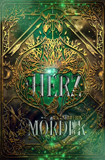 'Cover von Herzmörder: Knisternde Dark Fantasy Romance (Ashitara-Chroniken 1)'-Cover