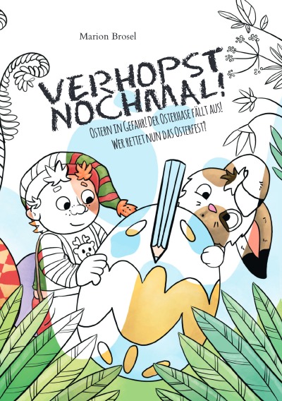 'Cover von Verhopst nochmal! Geschichten über den Wichtel Harribert'-Cover