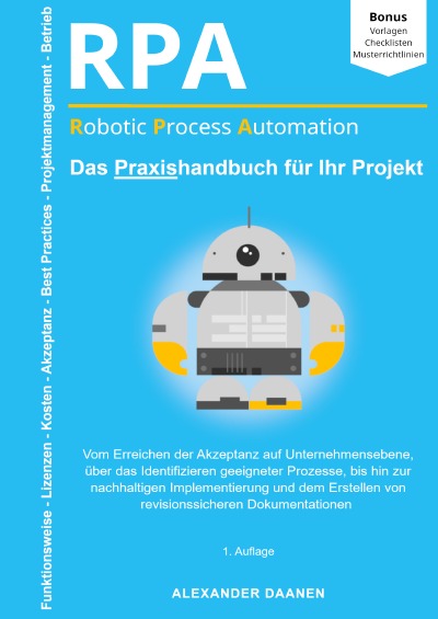 'Cover von RPA – Das Praxishandbuch für Ihr Projekt'-Cover