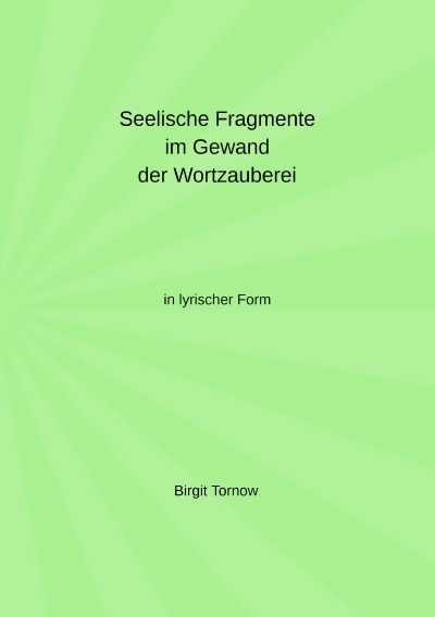 'Cover von Seelische Fragmente im Gewand der Wortzauberei'-Cover