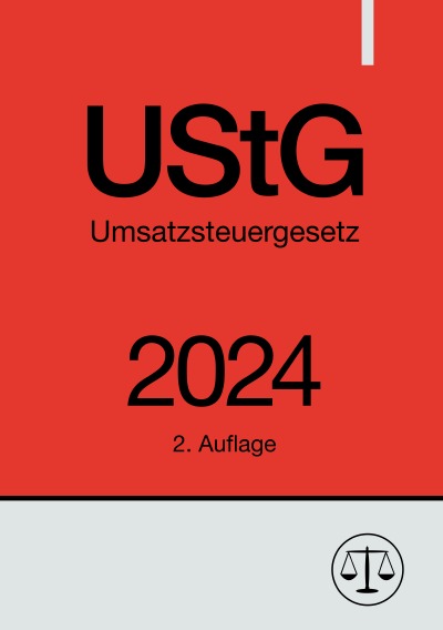 'Cover von Umsatzsteuergesetz – UStG 2024'-Cover