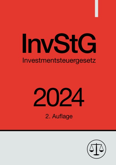 'Cover von Investmentsteuergesetz – InvStG 2024'-Cover