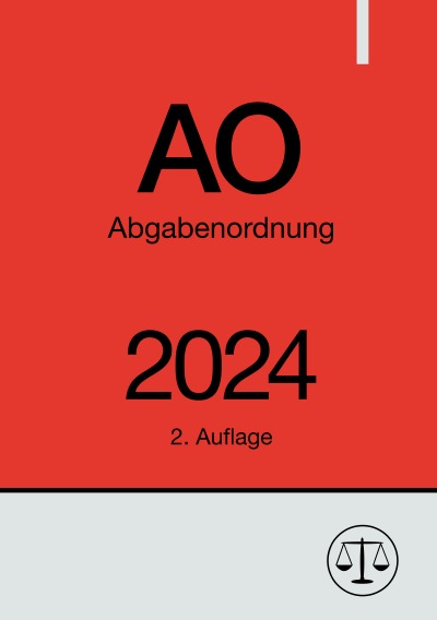 'Cover von Abgabenordnung – AO 2024'-Cover