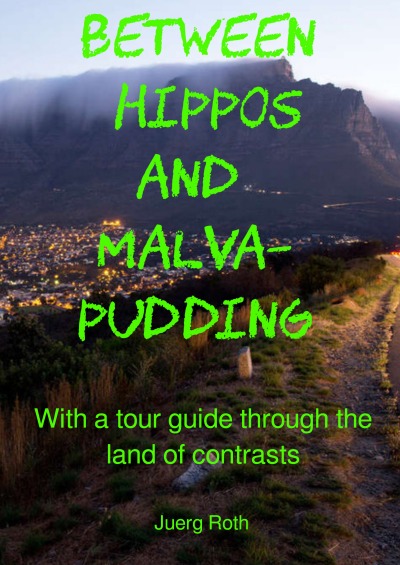 'Cover von Between hippos and malva-pudding'-Cover