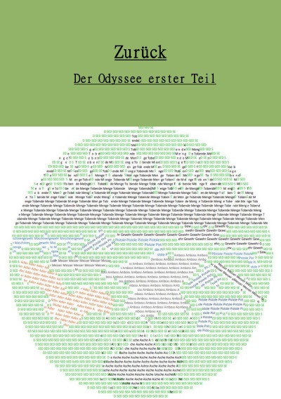 'Cover von Zurück – Der Odyssee erster Teil'-Cover