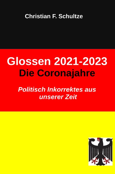 'Cover von Glossen 2021-2023 – Die Coronajahre'-Cover