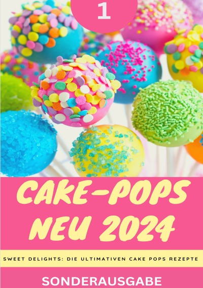 'Cover von Cake-Pops NEU 2024 – Sweet Delights: Die Ultimativen Cake Pops Rezepte: YOUNG HOT KITCHEN TEAM – Teil 1 – SONDERAUSGABE'-Cover