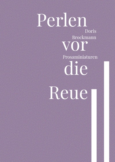 'Cover von Perlen vor die Reue'-Cover