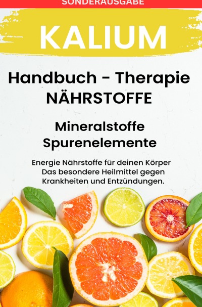 'Cover von Kalium – NÄHRSTOFFE BOOST Handbuch – Mineralstoffe und Spurenelemente: Fühle dich Gesund & Sexy – Erfolgreich Gesund und Stark – SONDERAUSGABE MIT 3 REZEPTE'-Cover