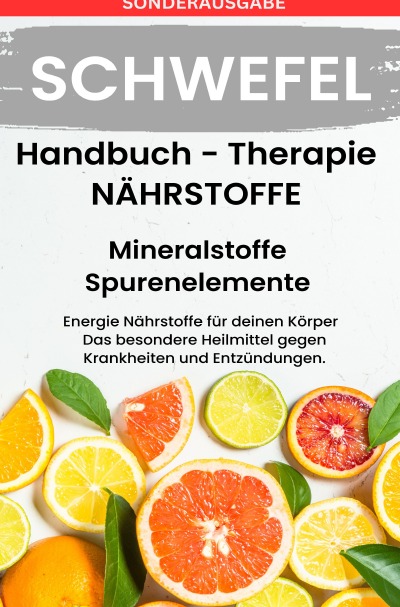 'Cover von SCHWEFEL- NÄHRSTOFFE BOOST Handbuch – Mineralstoffe und Spurenelemente – SONDERAUSGABE MIT 3 REZEPTE'-Cover