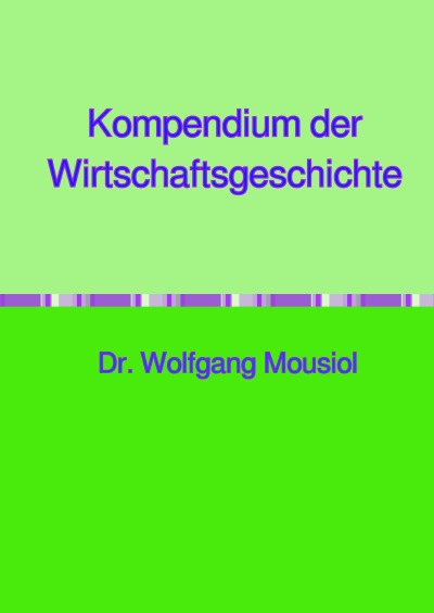 'Cover von Kompendium der Wirtschaftsgeschichte'-Cover