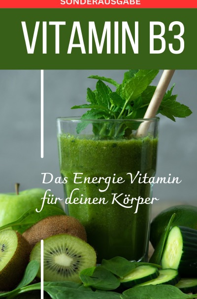 'Cover von VITAMIN B3 Das Energie Vitamin für deinen Körper – Das verkannte Heilmittel gegen Krankheiten und Entzündungen. – SONDERAUSGABE MIT 3 REZEPTEN'-Cover