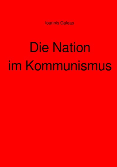 'Cover von Die Nation im kommunismus'-Cover