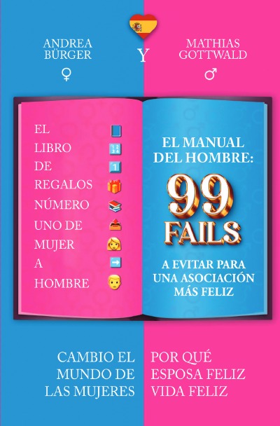 'Cover von El Hombre 99 Fallos a Evitar para una Asociación Más Feliz – LoL: El Libro de Regalos Número Uno de Mujer a Hombre I 99 Fallos I El Regalo Perfecto de Ella para Él para Más Risa, Amor y Comprensión'-Cover