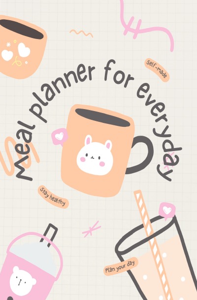 'Cover von Meal planner for everyday'-Cover