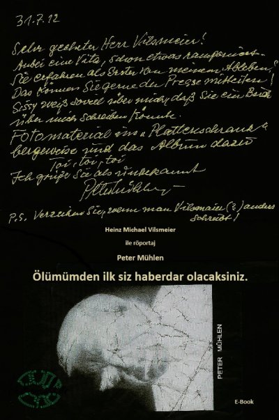 'Cover von Peter Mühlen – Ölümümden ilk siz haberdar olacaksınız.'-Cover