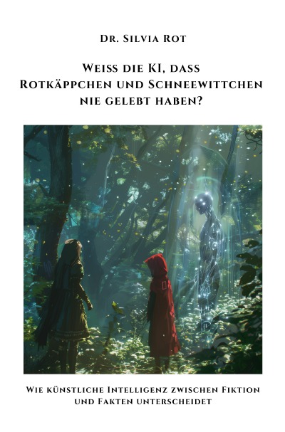 'Cover von Weiß die KI, dass Rotkäppchen und Schneewittchen nie gelebt haben?'-Cover