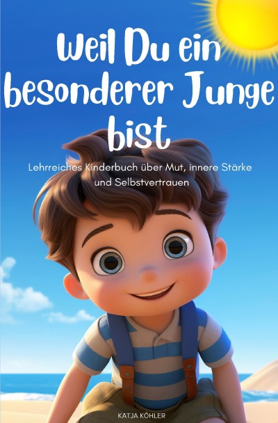 'Cover von Weil Du ein besonderer Junge bist: Lehrreiches Kinderbuch über Mut, innere Stärke und Selbstvertrauen'-Cover