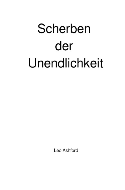 'Cover von Scherben der Unendlichkeit'-Cover