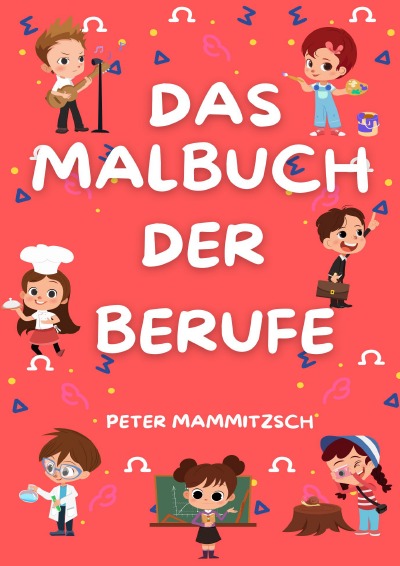 'Cover von Das Malbuch der Berufe'-Cover