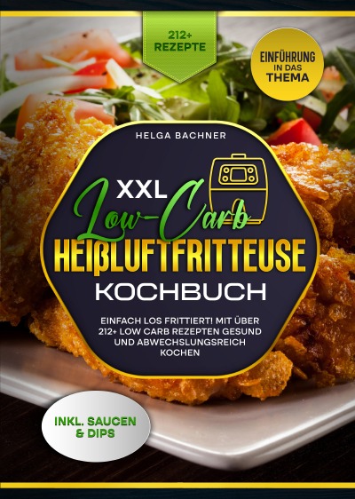 'Cover von XXL Low-Carb Heißlufrfritteuse Kochbuch'-Cover