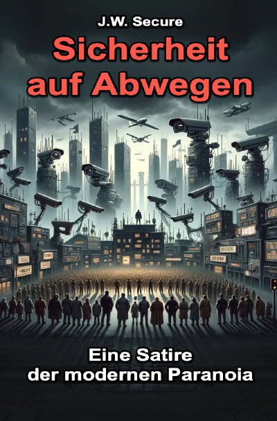 'Cover von Sicherheit auf Abwegen – Eine Satire der modernen Paranoia'-Cover