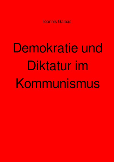 'Cover von Demokratie und Diktatur im Kommunismus'-Cover