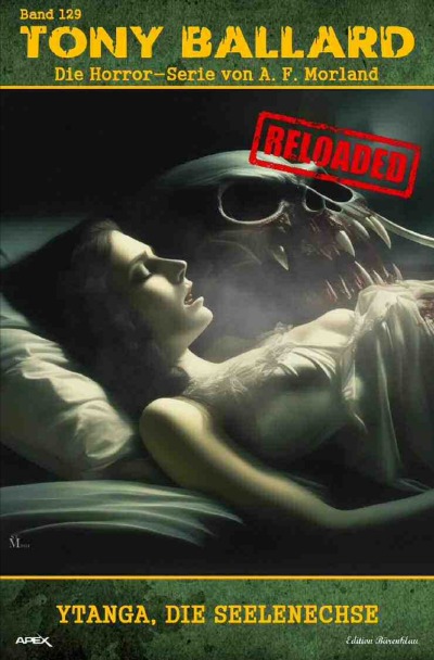 'Cover von Tony Ballard – Reloaded, Band 129: Ytanga, die Seelenechse'-Cover