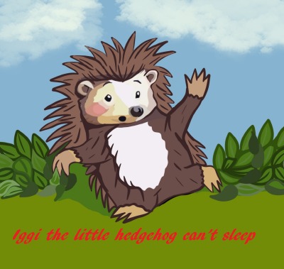 'Cover von Iggi the little hedgehog can´t sleep Mini Edition'-Cover