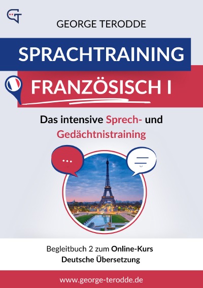 'Cover von Sprachtraining Französisch I – Das intensive Sprech- und Gedächtnistraining. Begleitbuch 2: Deutsche Übersetzung'-Cover