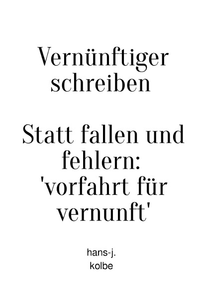 'Cover von Vertreibung des ‘fehlerteufels’ aus unserer rechtschreibung'-Cover