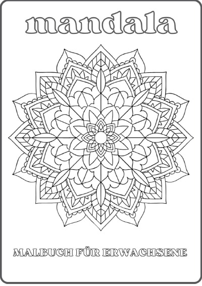 'Cover von Das Malbuch für Erwachsene – Mandala'-Cover