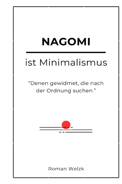 'Cover von Nagomi ist Minimalismus – Hardcover'-Cover