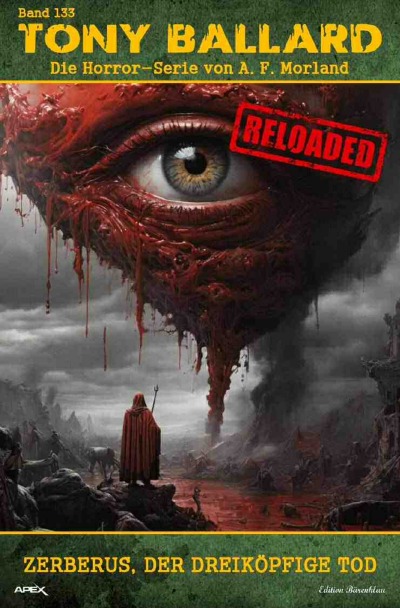 'Cover von Tony Ballard – Reloaded, Band 133: Zerberus, der dreiköpfige Tod'-Cover