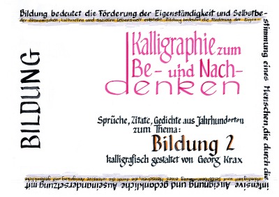 'Cover von Bildung 2'-Cover